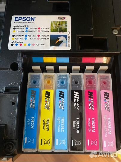 Цветной принтер epson
