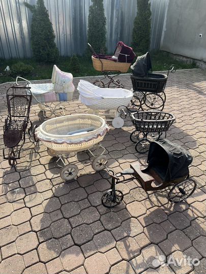 Коляска для кукол, антиквариат, рэтро, винтаж