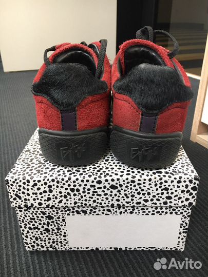 Замшевые кеды-кроссовки Eytys, 38 размер