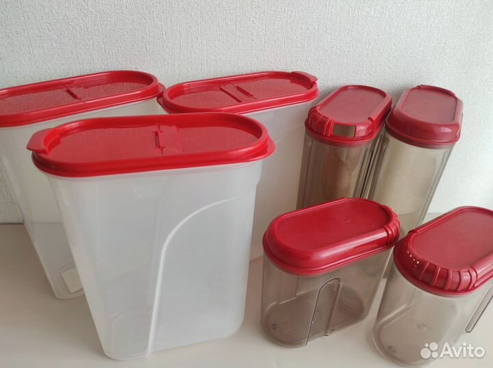 Набор контейнеров для сыпучих продуктов