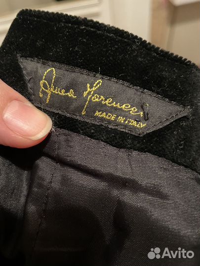 Юбка из бархата