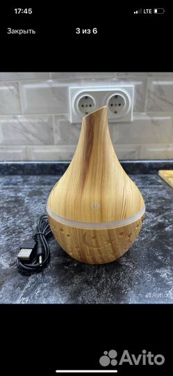 Электронный аромадифузор увлажнитель воздуха
