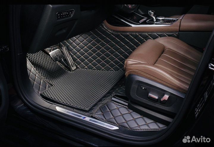 3d коврики из экокожи