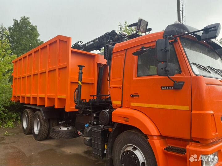 КамАЗ 65115 с КМУ, 2023