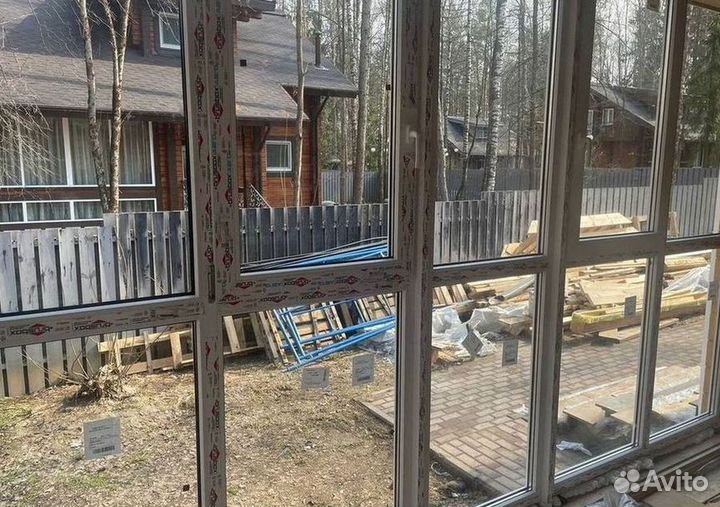 Остекление окон и балконов пвх