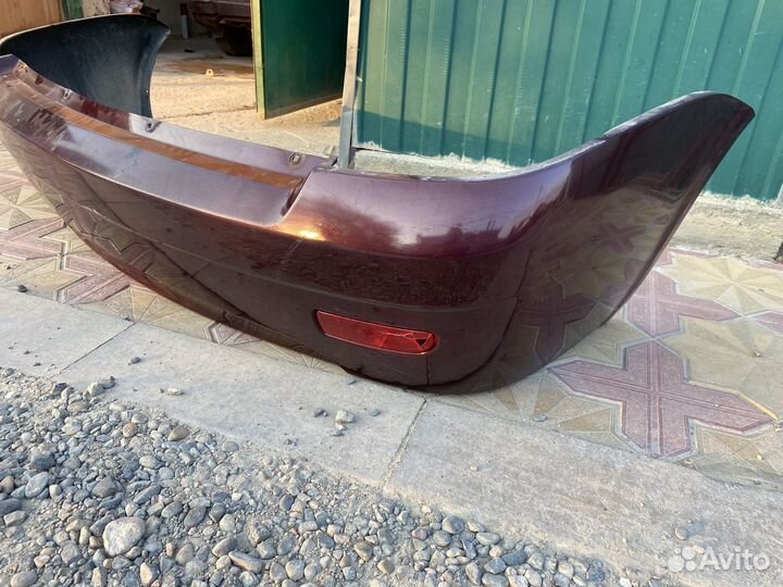 Задний бампер приора хэтчбек цвета портвейн