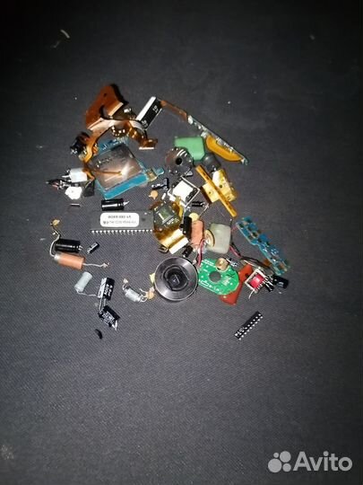 Микросхемы СССР и платы от камеры 2000 года