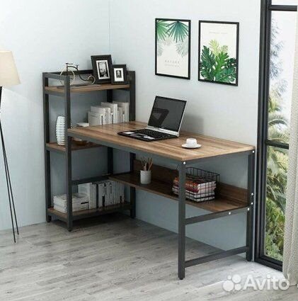 Компьютерный стол в стиле лофт
