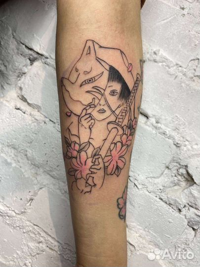 Начинающий мастер тату