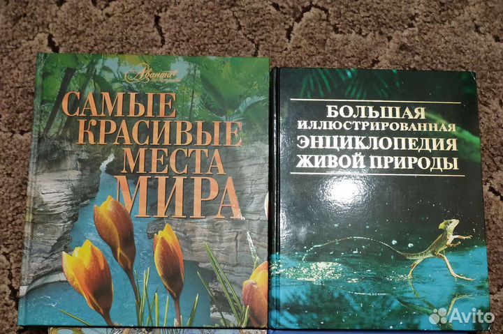 Разные детские энциклопедии и книги