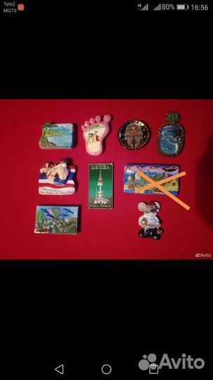 Магниты на холодильник из разных стран