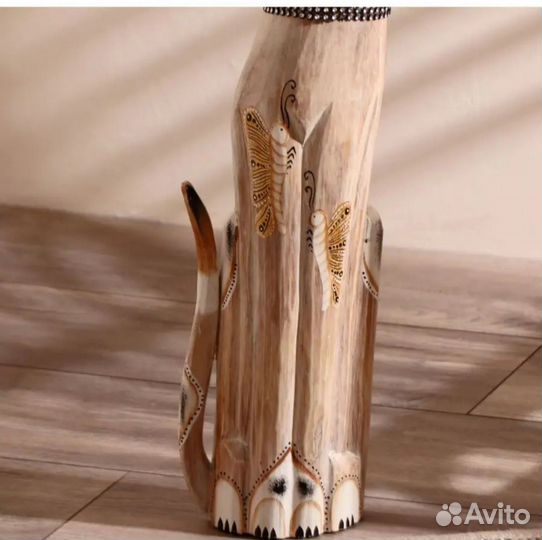 Сувенир кошка с бабочками