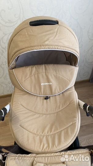 Коляска Riko Nano 2 в 1 Бежевая