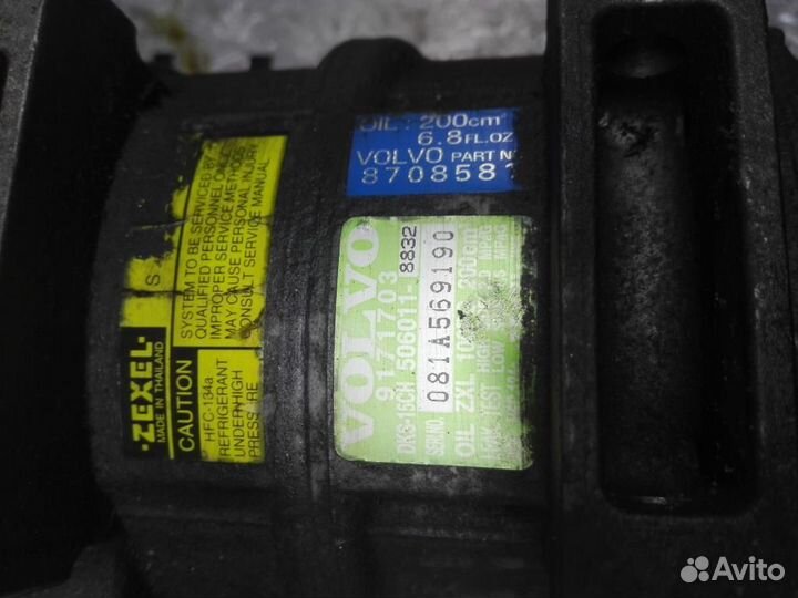 Компрессор кондиционера для Volvo V70 2 36001066