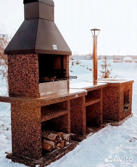 Модульные печи барбекю, гриль, мангал