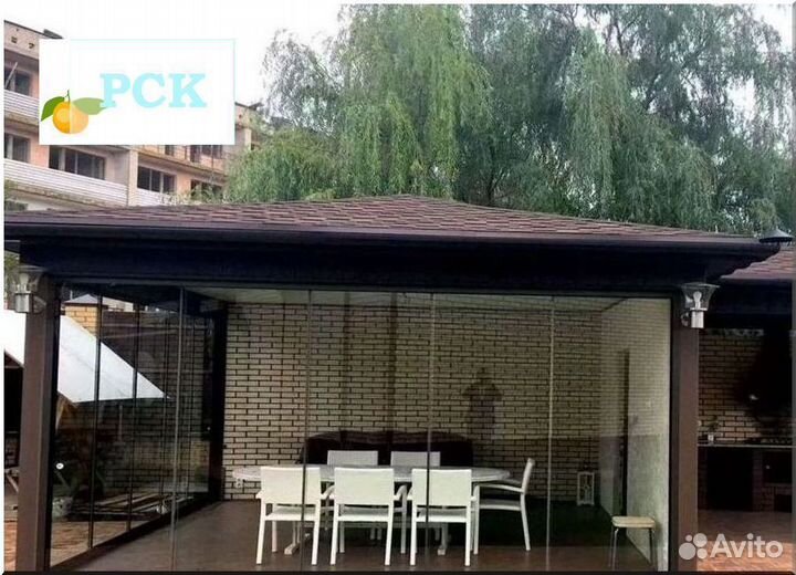 Остекление беседок