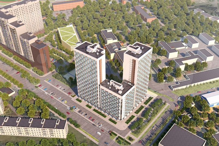 1-к. квартира, 41,6 м², 14/25 эт.