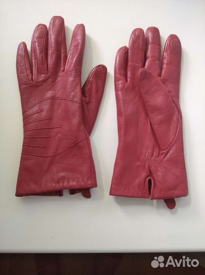 Перчатки женские кожаные 7.5
