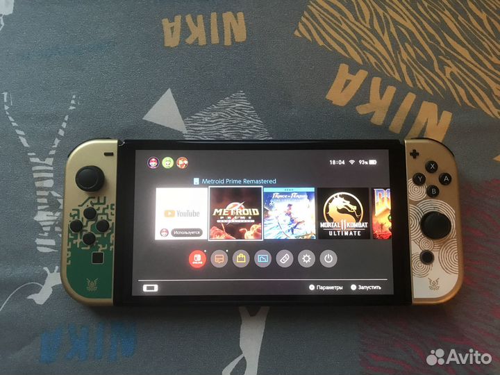 Nintendo switch oled zelda edition