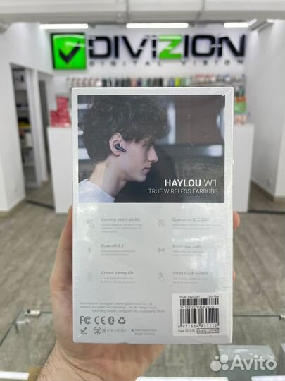 Беспроводные наушники Xiaomi Haylou W1 Blue