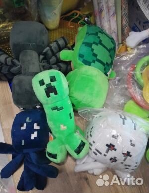 Игрушки мягкие майнкрафт