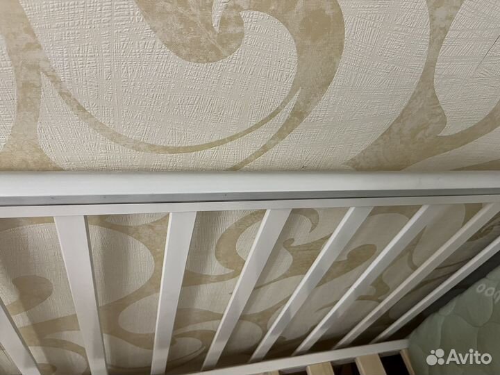 Кроватка детская красная звезда можга