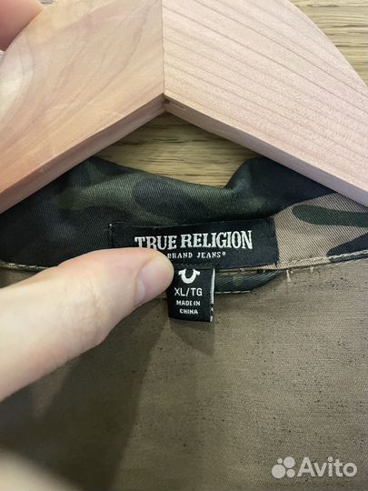 True religion куртка рубашка XL