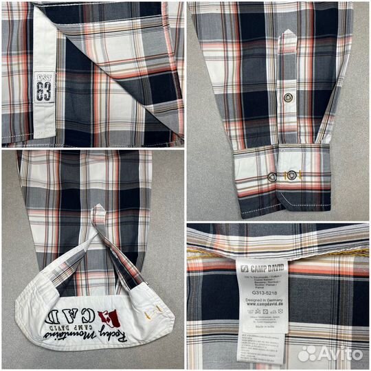 Рубашка Camp David размер 3XL