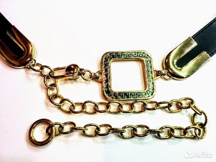 Ремень женский в виде цепи