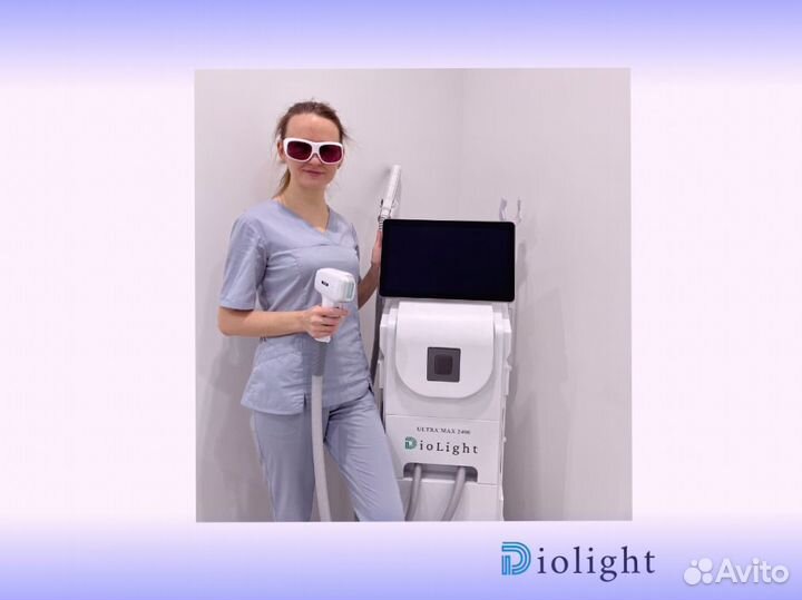 Аппарат для лазерной эпиляции diolight Ultra'Max