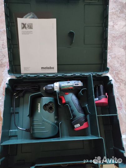 Шуруповерт Metabo PowerMaxx