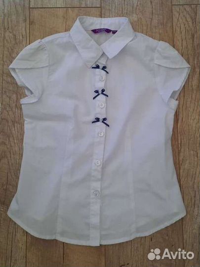 Школьная рубашка 122р