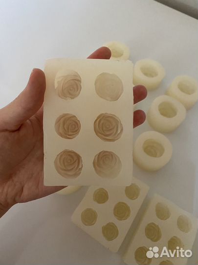 Формымолды для шоколадных роз