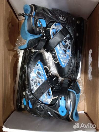 Коньки детские раздвижные 30-33