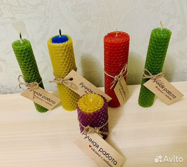 Свечи из вощины