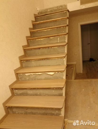 Лестницы, ступени, ограждения из дуба, ясеня