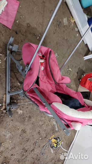 Детские санки коляска