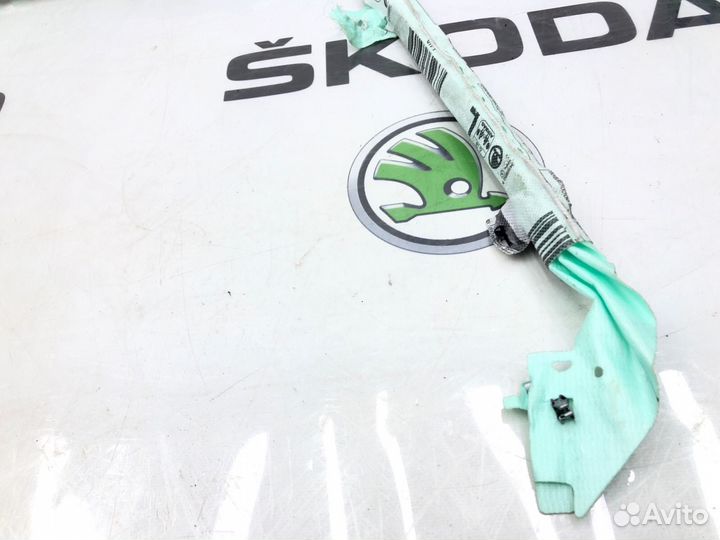 Подушка безопасности потолка шторка левая Skoda