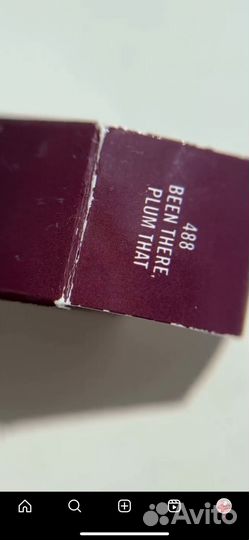 Mac помада слива