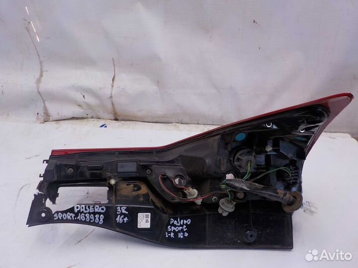 Фонарь mitsubishi pajero Sport правый