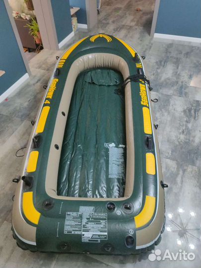 Надувная лодка Intex Seahawk-400 (68350)