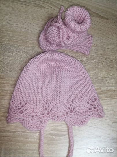 Чепчик для новорожденного