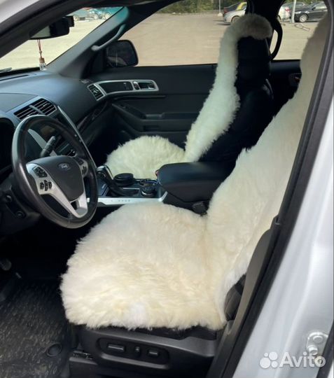 Натуральные меховые накидки на сиденья