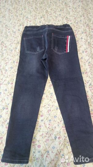 Джинсы утепленные