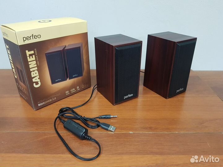 Колонки 2.0 Perfeo Cabinet