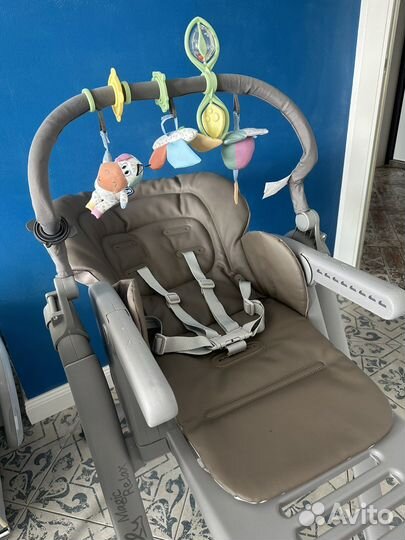 Стульчик для кормления chicco polly magic relax