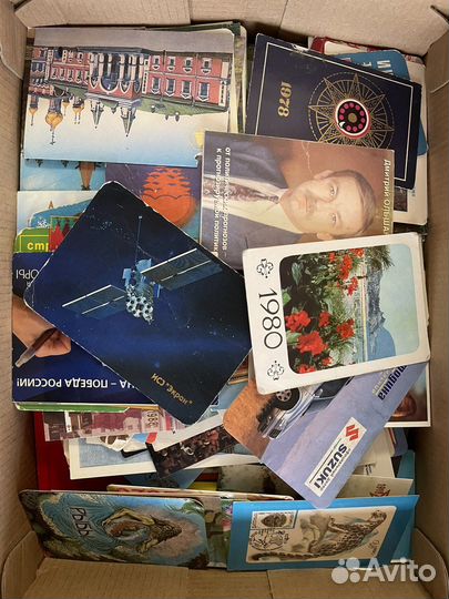 Карманные календарики 1115 шт