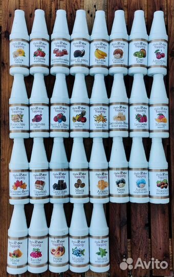 Топпинг Дольче Россо и Скай дрим