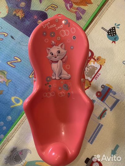 Ванночка для купания с горкой