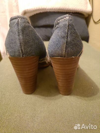 Туфли женские 39 размер на высоком каблуке